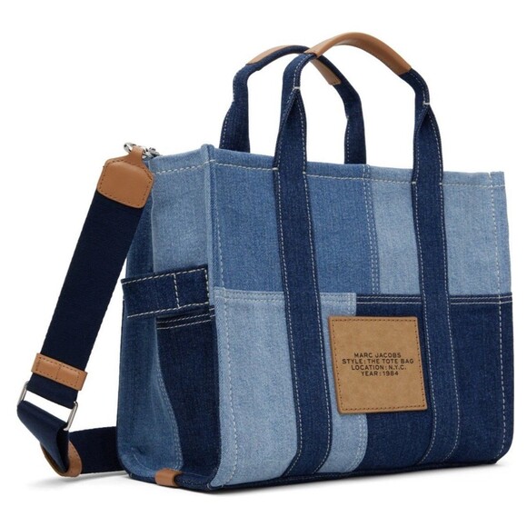 Marc Jacobs The Denim Large Tote Bag - Picture 3 of 7